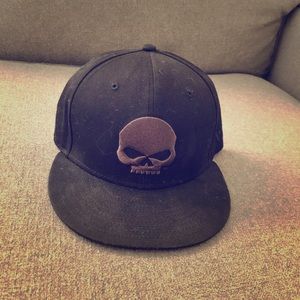 Harley Davidson skull hat